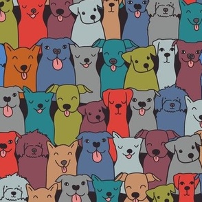 Dog print deals fabric